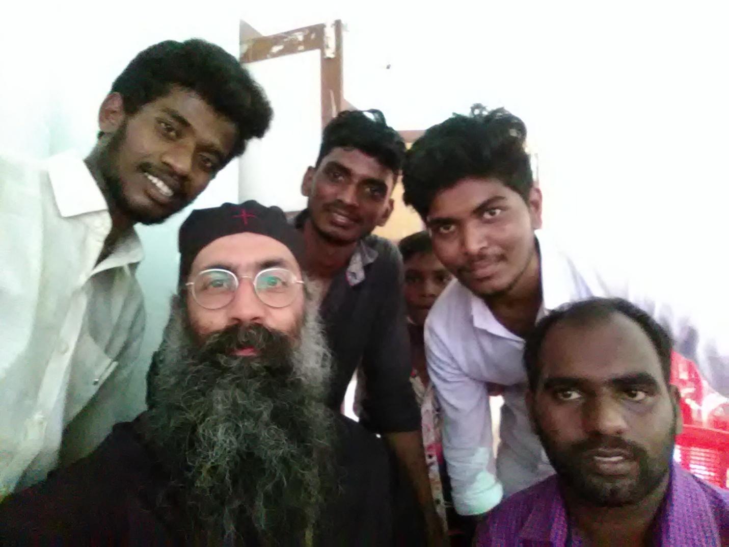 A selfie with some of the guys at the conference