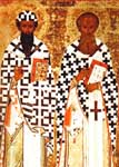 Saints Athanasius and Cyril of Alexandria